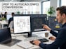 convert PDF drawings to accurate autocad dwg files