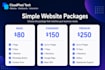create a professional business website with whatsapp contact