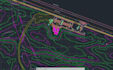 create topographic and as built survey drawings from point cloud