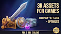 make stylized 3d game assets