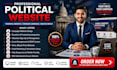 do professional political website, campaign  candidate site