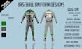 do custom baseball basketball sublimation jersey design