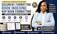 document formatting book indexing book formatting for amazon kindle publishing