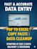 do fast and accurate excel data entry in 2 days