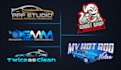 design pro level automotive business logo