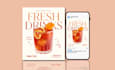 design promotional restaurant food flyer and menu