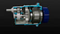 create 3d mechanical gearbox animation industrial machine3d exploded view video