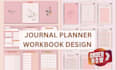 do journal design canva ebook design gratitude journal workbook for amazon KDP