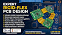 design rigid flex pcb in kicad eagle with silkscreen and gerber files