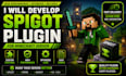 develop high performance spigot plugin for minecraft server