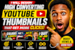 design high converting youtube thumbnails that get more clic