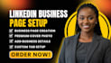 create an impressive linkedin business page