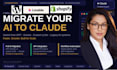 do claude ai code migration ecommerce store to wordpress shopify shopware replit