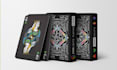 design custom playing cards, poker cards, 52 card deck with printable box layout