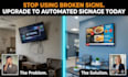 setup automated digital signage with live data sync and remote management cloud