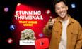 design attractive clickbait youtube thumbnails, CTR boosting thumbnail