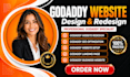 develop godaddy website design godaddy website godaddy website redesign godaddy
