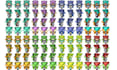 create rpg maker mv, mz, vx ace sprites, battle sprites and custom character
