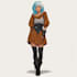 design anime illustration with creative concept