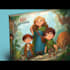 design a unique illustrated childrens book cover