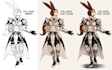 make a custom character drawing with an anime, manga style
