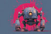 design sci fi mecha and robot concept art