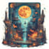 design a sci fi fantasy book cover design that sells