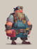 draw 2d game character or 2d game character