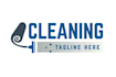 create a professional cleaning logo design