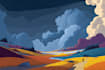 create professional vector illustration for landscapes and objects