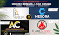 design modern logo for brand and business