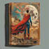 design superhero comic book cover, comic book