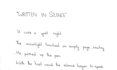 write neat handwritten notes and assignments