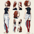 design anime character expression sheet