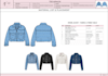 do a fashion tech pack and flat sketch for production