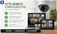 setup cctv remote viewing and router configuration