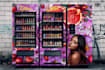 design a unique vending machine wrap