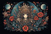 create a anime tatto traditional design
