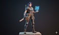 create 3d characters with textures, rigging and animation in blender