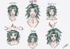 draw original anime character design, turnaround sheet and expressions