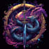 fantasy, sci fi, rpg animated logo