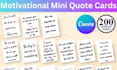 design printable affirmation card, daily motivation, wellness,mindfulness bundle