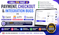 fix payment checkout and integration bugs on carrd softr duda durable website