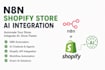 create n8n ai shopify store automation workflows