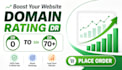 increase domain rating 70 plus