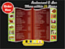 do food menu, restaurant menu , hotel menu