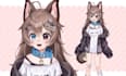 high quality live2d model live2d vtuber rig vtuber avatar 3d vtuber live2d anime