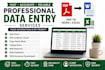 do web reserach data collection and data entry