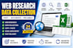 do fast web reserach data collection and data entry
