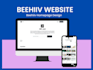 setup beehiiv newsletter beehive landing page design beehiiv ai website substack